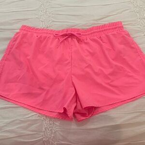 Crown and Ivy neon pink athletic shorts. NWOT. Size XL. So comfortable!